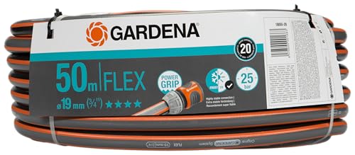  Comfort FLEX Schlauch 19 mm 3 4 50 m Formstabiler flexibler Power Grip Profil aus hochwertigem Spiralgewebe 25 bar Berstdruck ohne Systemteile 18055
