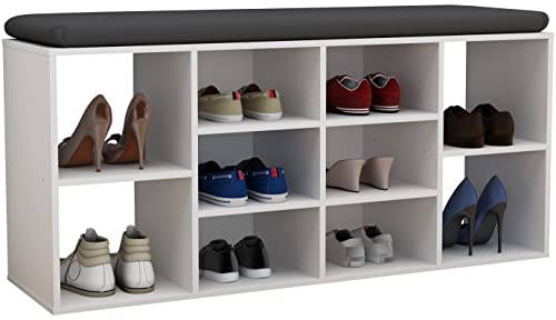 VCM Maße ca. H. 50x B. 104x T. 30 cm 10 Fächer   Hinsol S