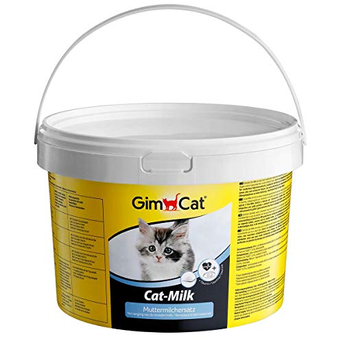 GimCat Cat-Milk Muttermilchersatz - Vitaminreiche Katzenmilch mit Taurin und Calcium - 1 Eimer 1 x 2 kg