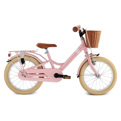 Puky Youke 16  Classic Alu Kinder Fahrrad Retro rosa
