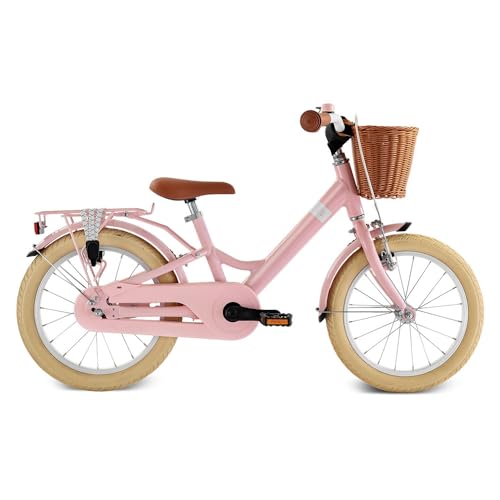  Youke 16  Classic Alu Kinder Fahrrad Retro rosa