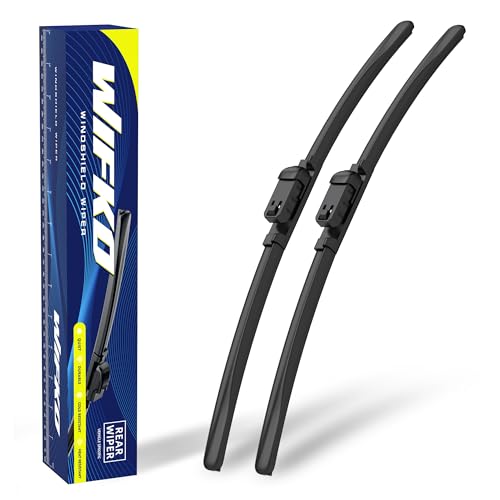 Wifko Scheibenwischer Kompatibel für AUDI Q4 Scheibenwischer Vorne Wischerblätter Vorne Set Frontscheibenwischer Autoscheibenwischer Set für Frontscheibe