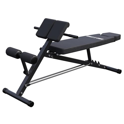    Hyperextension 250kg für Bankdrücken Curls Core   Schrägbank Bauch Rückentrainer Fitness Bank für Zuhause