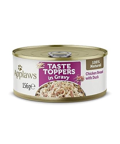 APPLAWS Dog Dose Topper Huhn und Ente in Sauce 12 x 156 g