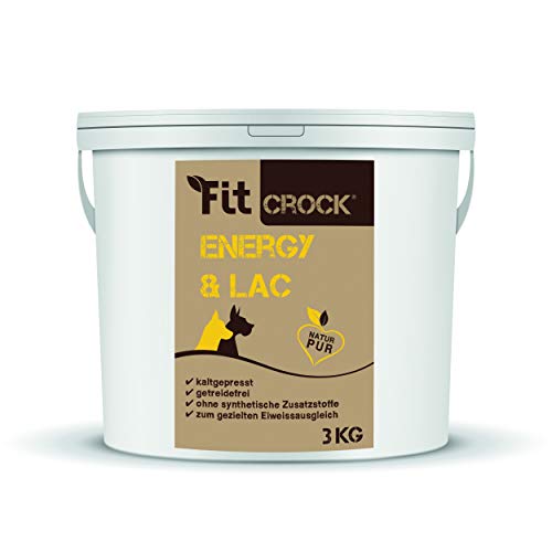 cdVet Fit-Crock Hundefutter trocken Energy Lac 3 kg getreidefrei