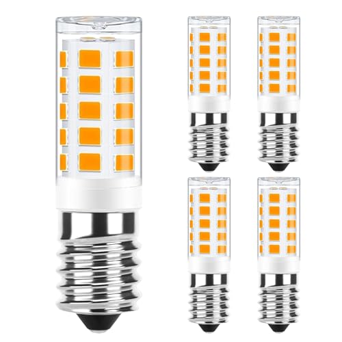 E14 LED Warmweiß Nicht Dimmbar 2700K 230V 3W Ersatz 35w E14 Halogenlampe 3W Glühbirne E14 LED Leuchtmittel Warmweiss für Drinnen und Draußen Schmücken Beleuchtung Kein Flackern Glühlampe 5er