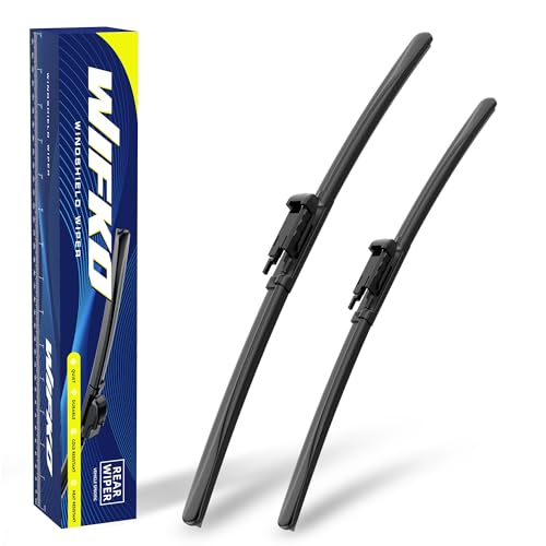 Wifko Scheibenwischer Kompatibel für BMW 1 Series E81 E87 2004-2011 Scheibenwischer Vorne Wischerblätter Vorne Set Frontscheibenwischer Autoscheibenwischer Set für Frontscheibe