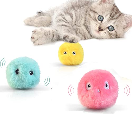 3 Interaktives Katzenball Elektrisch Gerausch Für Katze Zum Spielen