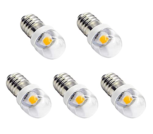 ShuoHui 5ück Sockel Lampe 1W 3V 12Vß Taschenlampe Scheinwerfer Scheinwerfer Mini Scheinwerfer Taschenlampe Lampen ersetzen 6 Volt