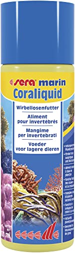 sera marin Coraliquid 100 ml - Das flüssige Planktonfutter für Filtrierer Korallenfutter bwz. Muschel Futter oder Fächergarnelen