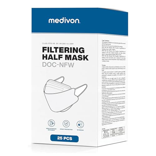 Medivon FFP2 Masken Filtering half mask DOC-NFW 25 Stück