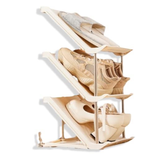  Für Den Eingangsbereich 3 stufiges Schräges Organizer Für Schrank  Erwachsene Schuhaufbewahrung Organizer Eckschuhregal Schräger Schuhaufbewahrungsst