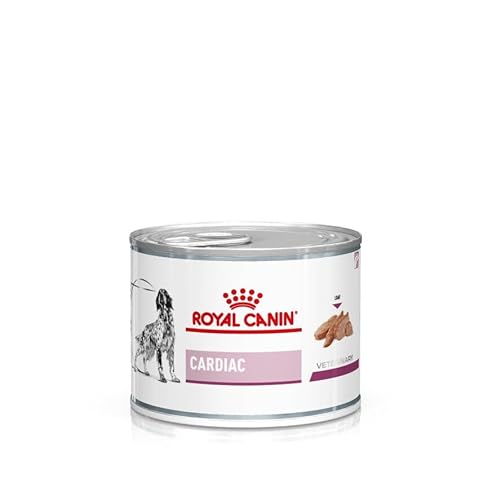 Royal Canin Veterinary Cardiac 12 x 200 g Diät - Alleinfuttermittel für ausgewachsene Hunde Kann zur Unterstützung der Herzfunktion bei chronischer Herzinsuffizienz beitragen Mousse