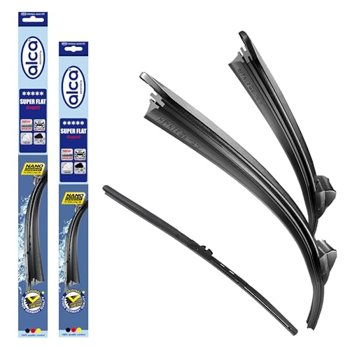 alca Scheibenwischer mit Heckwischer passend für KIA EV3 11.2024-12.2025 SUPER FLAT Flachbalkenwischer
