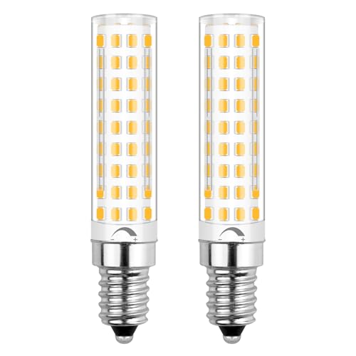 TRIJZHOU E14 LED Lampe Warmweiß 10W Dimmbar LED Leuchtmittel Corn Light Ersetzt 100W Halogen 900 Lumen AC220-240V Flickerfreie Energiesparlampen 2er Pack