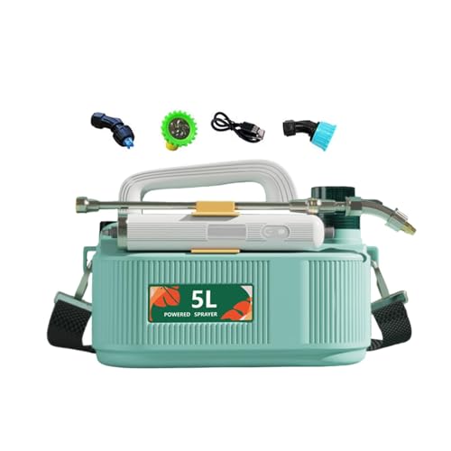 FLCPJGV 5L Elektrischer Sprühspender für Den Garten Leicht Und Handlich GRÜN