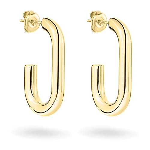 Liebeskind Berlin Creolen LJ-1102-E-30 IP Gold