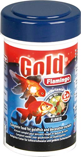 Flamingo Gold flockenfutter 100 ml 3er Pack