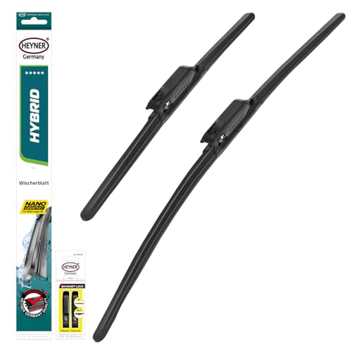 HEYNER Scheibenwischer Set passend für SEAT ALTEA XL 10.2006 07.2015 HYBRID Flachbalkenwischer