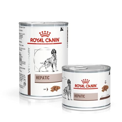 Royal Canin Veterinary HEPATIC Mousse 12 x 200 g Diät-Alleinfuttermittel für ausgewachsene Hunde Kann die Leberfunktion bei chronischer Leberinsuffizienz unterstützen