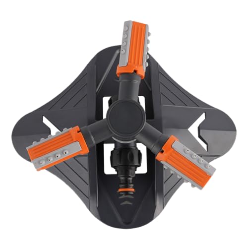 SEWOART Automatisches Gartenbewässerungsgerät Rotierender Sprinkler Sprinklersystem Für Hof Grassprinkler Einstellbare Bewässerungssprinkler Wassersprinkler Für Den Außenbereich