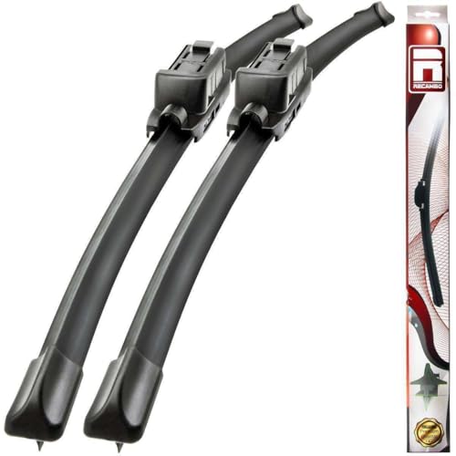 Recambo SCHEIBENWISCHER VORNE kompatibel für FORD FOCUS III ALLE MODELLE 2011-2018 2er Set 700mm 700mm