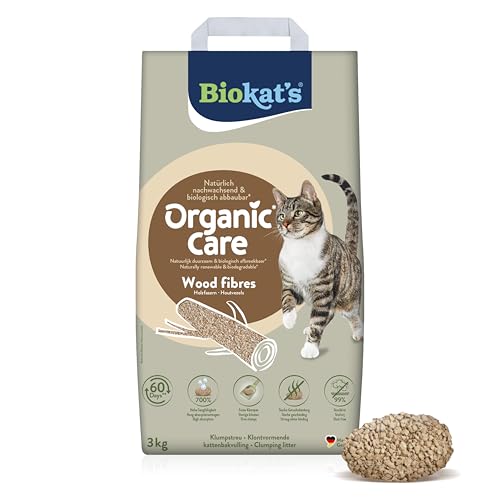  s Organic Care Wood Fibres 3kg   Feine klumpende nachwachsenden biologisch abbaubaren Pflanzenfasern   1 1x 3