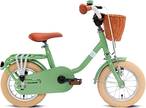 Puky Steel Classic 12  Retro Kinder Fahrrad grün