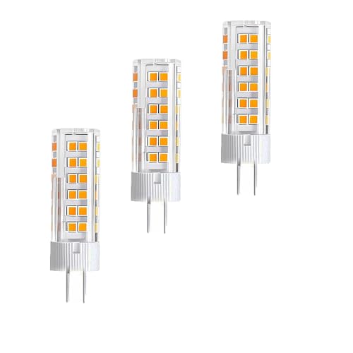 NUOXIN Capsule G4 LED Leuchtmittel 7W 220V AC Warmweiß 3000K 700 lm G4 LED Birne für Kronleuchter Nicht Dimmbar 3 Stück