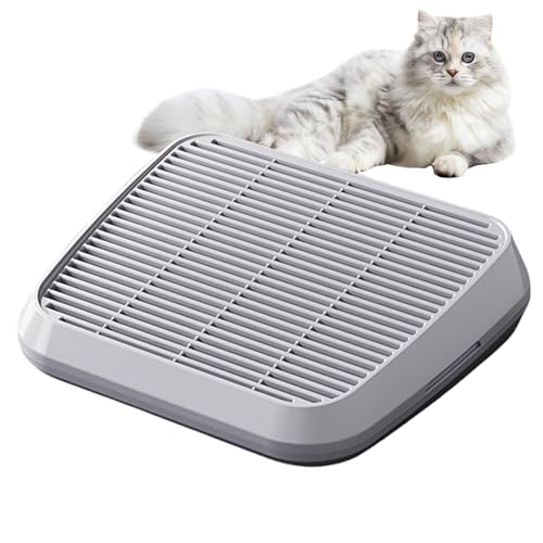 Katzentoilette Ramp - Haustierdrüsenschrittscheibe Cat Entry Assistance Plattformen Katzenträgerrampe Mit Filterschicht Ältere Katzen Und Kätzchen Anti -Streuungs -Tablett Nicht -Slip -Treppe Für