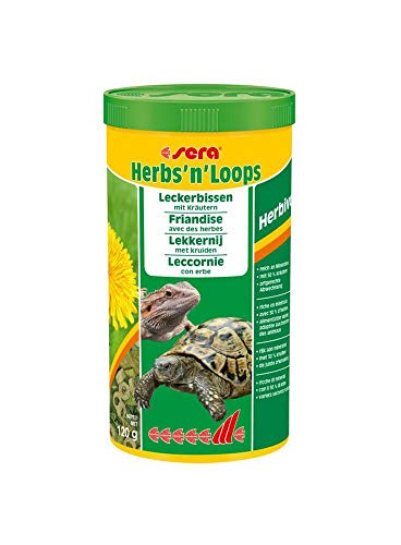 SERA Herbs n Loops Nature Futter für Aquaristik 1000 ml