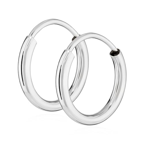 NKlaus Paarßgold 13mm 1 9mm Stärke Ohrschmuck rund 2570