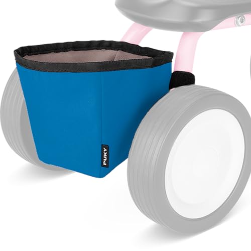 PUKY LT 1 Blue wasserdichte Rahmentasche für Dreiräder PUKYLINO WUTSCH Einfache Montage Strapazierfähig Pflegeleicht Ideal für Kinder Spielzeug Snacks