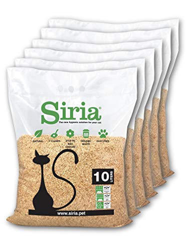 Siria 60 Liter 25 8 Set 6 Beutel 10 Liter 4 3 Klumpend und Pflanzlich