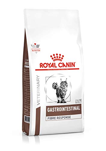 Royal Canin Veterinary Gastrointestinal Fibre Response 4 kg Trockenfutter für erwachsene Katzen Zur Unterstützung der Verdauung Angepasster Energiegehalt