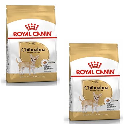  Chihuahua Adult Doppelpack 2x 500g Trockenfutter für Chihuahuasützung Stuhlqualität und Zahngesundheit Hohe Akzeptanz