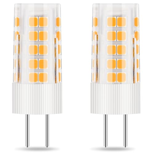DiCUNO LED-Leuchtmittel GY6.35 7 W entspricht 40 W Halogen Warmweiß und Kaltweiß 3000 6000 K 700 lm kleiner Schraubsockel für Dunstabzugshaube und Kühlschrank nicht dimmbar 2 Stück