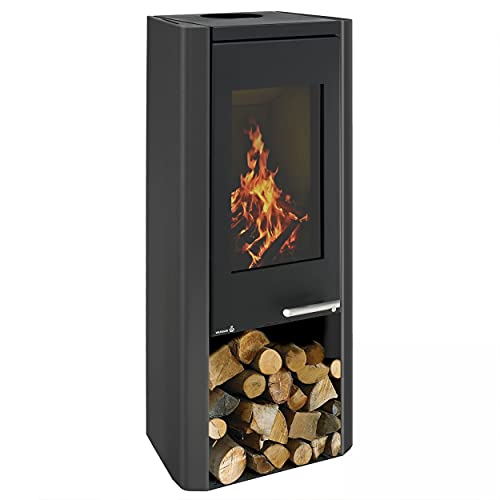 Wamsler W20001138050 Myro-H Kaminofen Stahl Schwarz Grau A