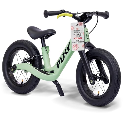 PUKY Next Product of The Year 2025 Höhenverstellbares Laufrad ab 2 Jahre 6 Laufrad ab 3 Jahre Lauflernrad mit Bremse Sicherheitslenkergriffen Balance Bike