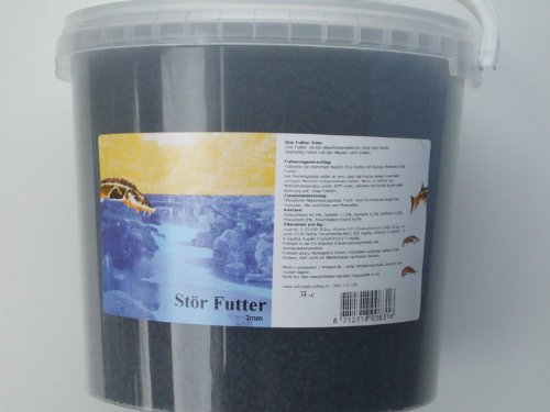 Aquaris STÖRFUTTER - STÖRFUTTER - 1 Liter - 3mm