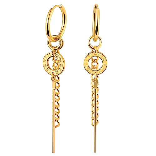 feilok Kreis Kette Rom Stecker Dangle für Männer