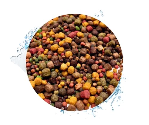 Warnick s Koifutter 8 Sorten Mix   15kg 3 6 mm   Fischfutter für Koi Zierfrische   schwimmfähig gut verdaulich