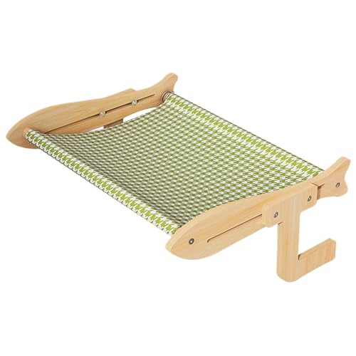 Katzen Fensterplatz Fensterliege Für Katzen Atmungsaktiver Robuster Holzrahmen Kletter Möbel Für Kleine Räume Spielen Ältere Haustiere Balkon Terrasse