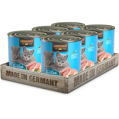  Kitten Kitten 6X 800g für Kätzchen bis 1 Jahr frischem Geflügel