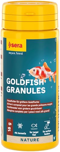 Goldfish Granules 50 ml hauptfutter aus granulat für goldfische ohne farb- und konservierungsstoffe mit 4% nachhaltigem insektenmehl