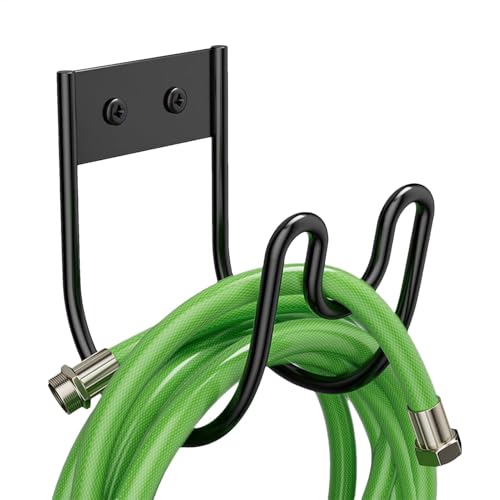 Wand-Gartenschlauchhalter Schlauchaufhänger Wandhalterung - Gartenschlauchhalter Wandhalterung Wandmontierter Schlauchhalter Stabiler Schlauchständer Zur Aufbewahrung Von Gartenschläuchen Und Verl