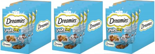 DREAMIES Shake UPS Multivitamins Seafood Festival Katzenleckerlis im Portionsbeutel - 990g 18 Beutel
