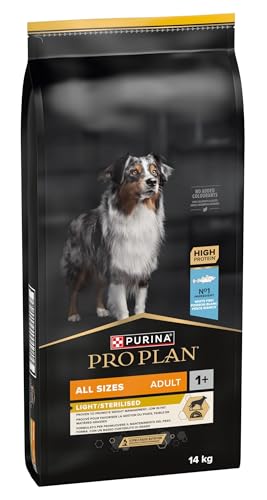 PRO PLAN Adult Hund leicht sterilisiert Weißfisch 14 kg