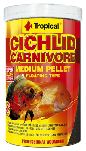 Tropical Cichlid Carnivore Medium Pellet 1er Pack 1 x 1 l