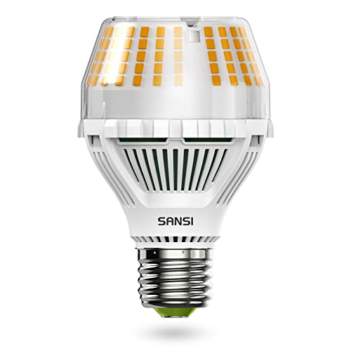 SANSI Dimmbar E27 LED Lampe 17W ersetzt 150W LED Leuchtmittel 2500 Lumen 3000K Warmweiß A19 Birne Superhell Energiesparende Lampe für Küche Büro Schlafzimmer Garage